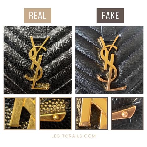 how to tell a fake saint laurent bag|saint laurent bag counterfeit.